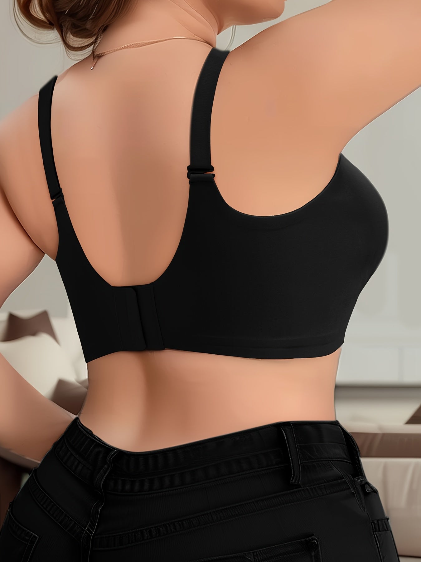 Perfectly fitting seamless bras in a new style, suitable for all seasons. Comfortable and breathable plus-size lingerie for women.