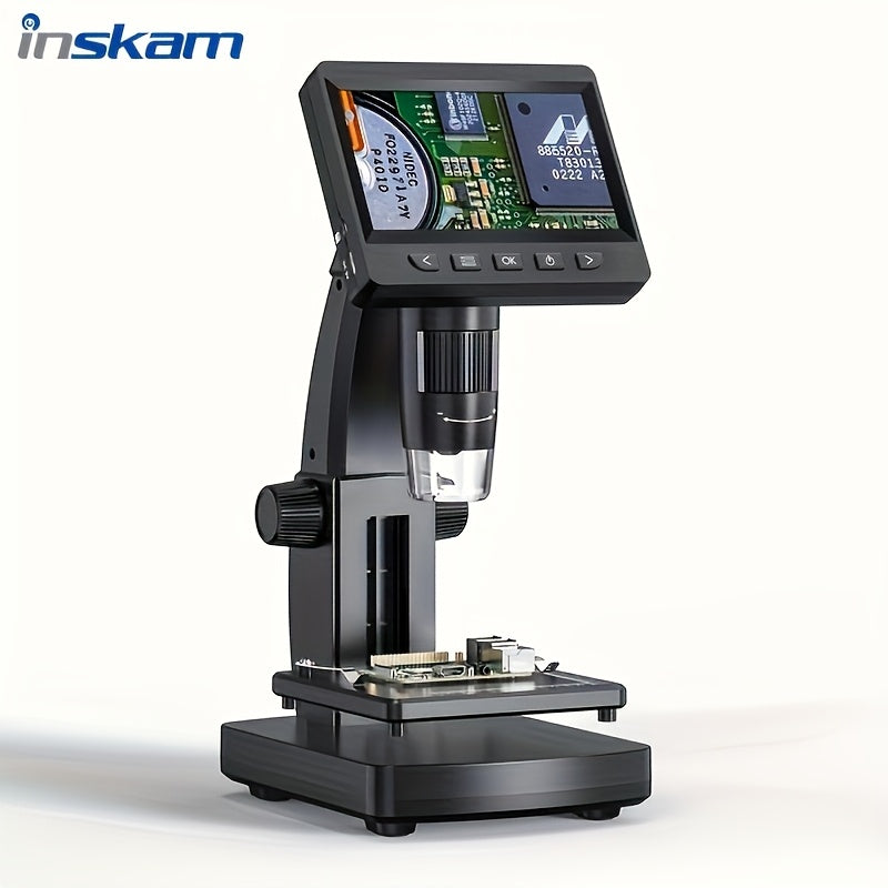 1 set of 1000X digital microscope with 8 LED lights for real shot rendering. Can be used as a computer microscope or electron biological microscope.