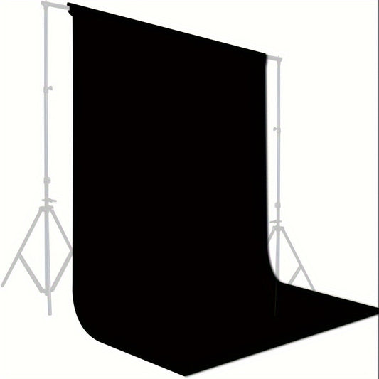 Black background cloth for photography, video recording, and party curtains.