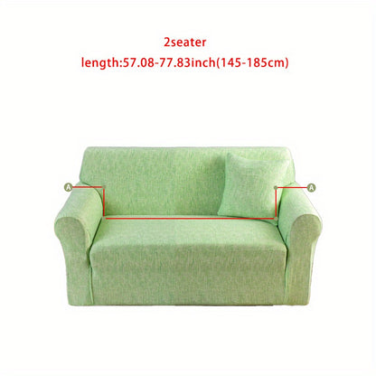 Sofa cover with elastic spandex for lounge chair, available in various sizes.