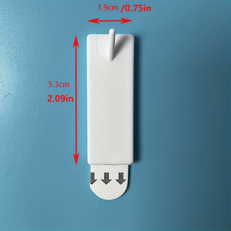 Легко устанавливаемый самоклеящийся крючок для календарей и не только, повседневный стиль с сильным клеем, прочный пластиковый дизайн, съемный и многофункциональный