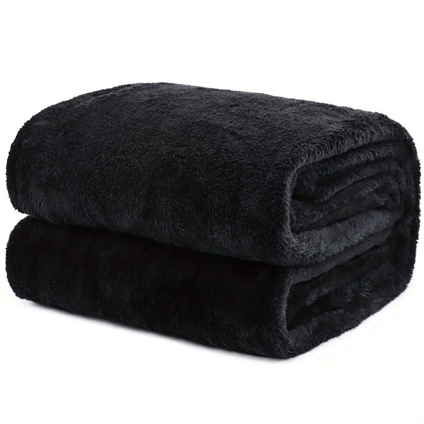 Soft and lightweight plush blanket perfect for couch, sofa, bed, and camping - keep cozy and warm while sleeping and snuggling