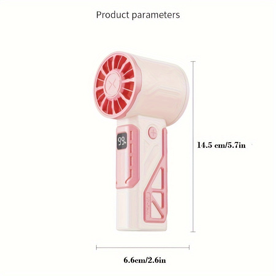 Этот сверхмощный портативный вентилятор с возможностью подзарядки через USB-порт подходит для использования как в помещении, так и на улице. Он оснащен 100-скоростным вентилятором для быстрого охлаждения.