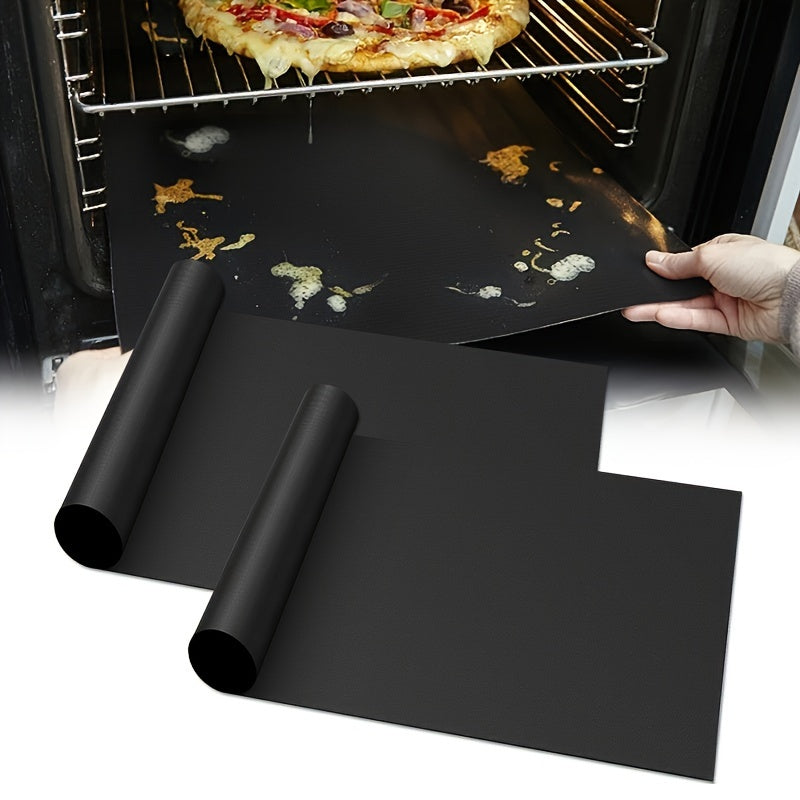 Durable Teflon BBQ Mat Withstands High Temperatures - Reusable, Effortless Cleaning, Ideal for Oven/Grill Use, Non-Stick Cooking Essential