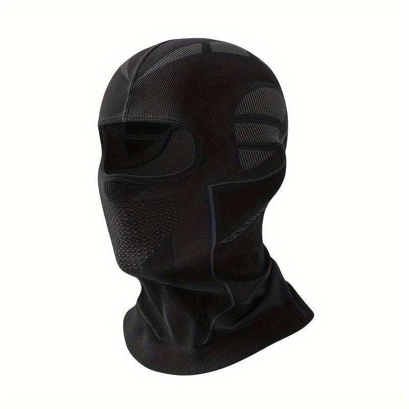 Winter Sports Ski Mask Neck Warmer is a popular choice for outdoor activities such as cycling. Made with windproof and breathable fabric, this face shield is available in a solid color option.