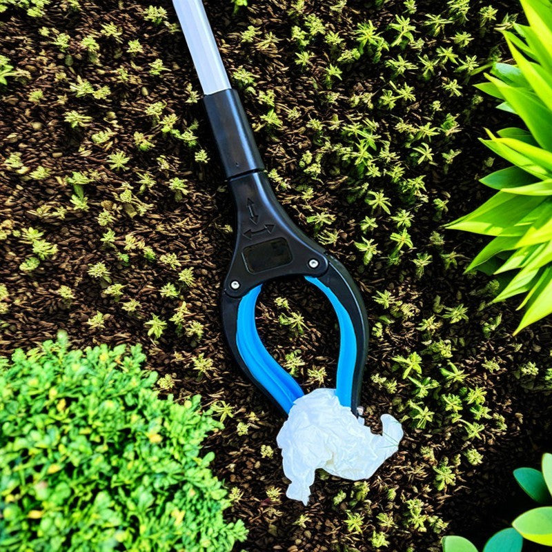 An environmentally friendly sanitation tool that is waterproof, a sealed extended aluminum alloy garbage picker, a water-resistant waste collector for households, a long-handled waterproof garbage picker, a moisture-proof waste clamp, and a waterproof