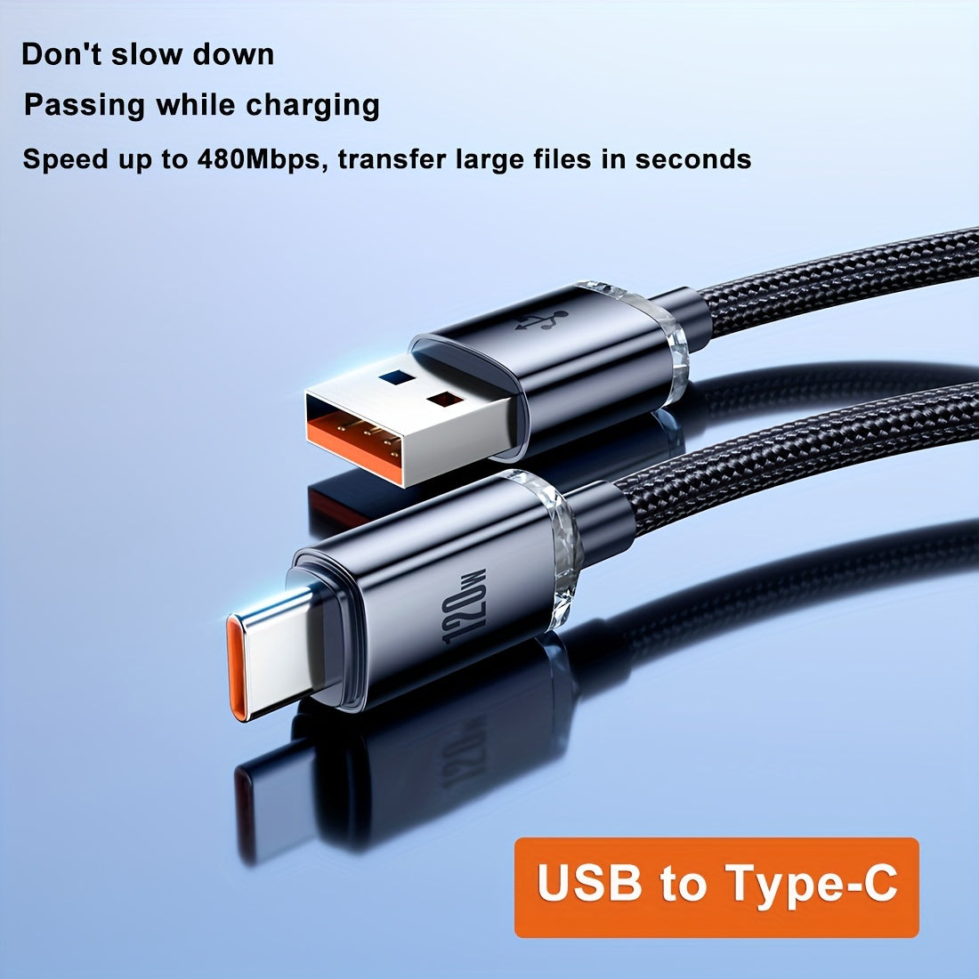 Fast charging USB C cable for Samsung, Xiaomi, Redmi, Huawei, Android, OPPO, MacBook Pro, and iPad Pro.