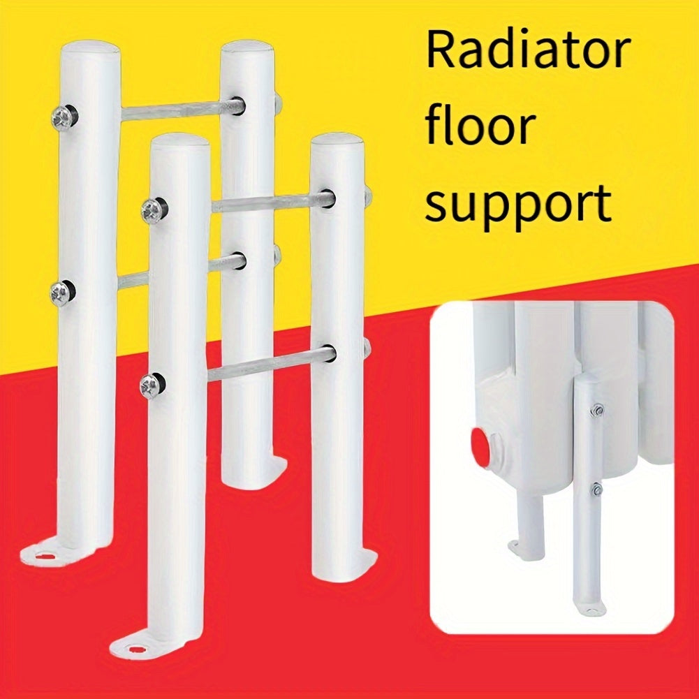 Two Radiator Heaters with Floor Stand, Vertical Design, Thickened Fixed Bracket and Support Base