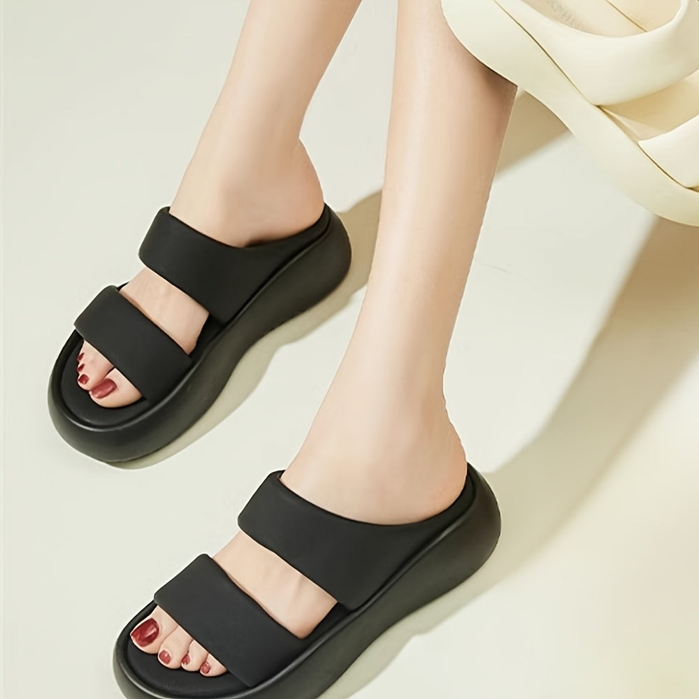 New Japanese and Korean Fashionable Women's Slippers in Elegant Summer Style, Soft and Stylish