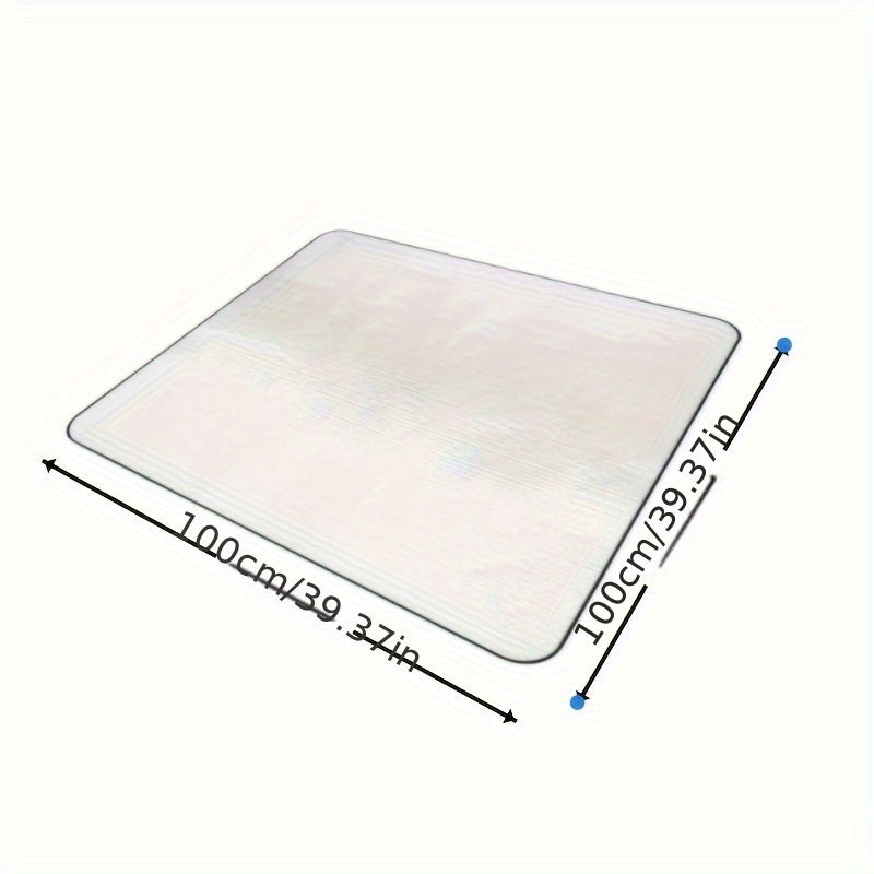 Portable Ultra-Light Aluminum Foil Mat - Waterproof and Moistureproof, Ideal for Outdoor Camping and Picnics