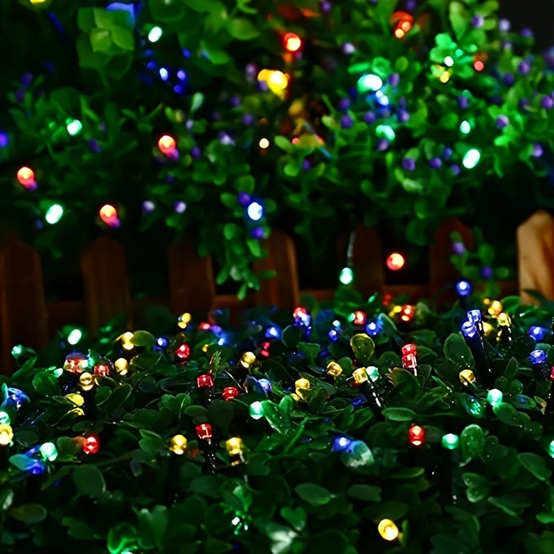 12m 100-light Solar Starlight String Lights