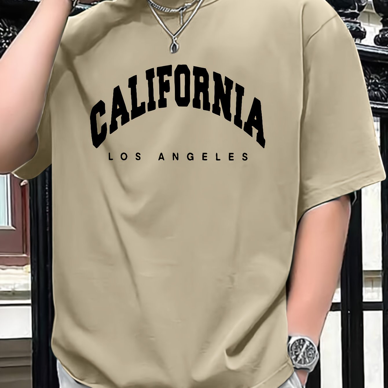 Men's California Crew Neck T-shirt