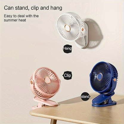 The Jkuoo Vertical Fan is a versatile clip-on electric fan designed for indoor air circulation, featuring adjustable angles and wind speeds for strong airflow with minimal noise.