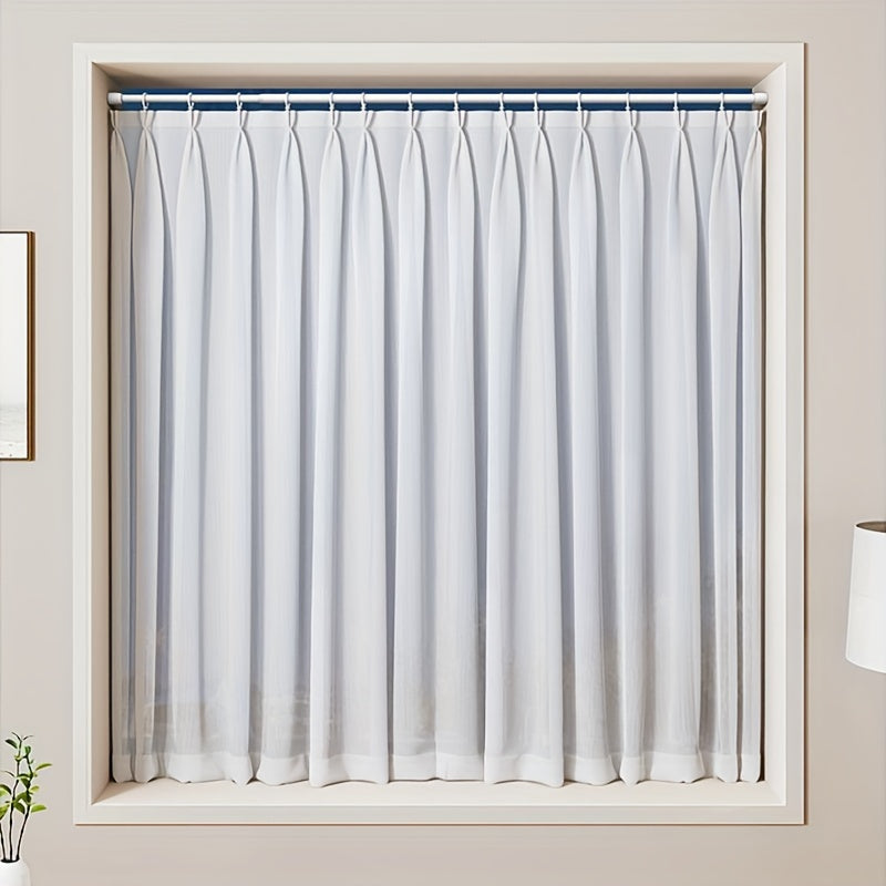 Versatile retractable curtain rod for various uses