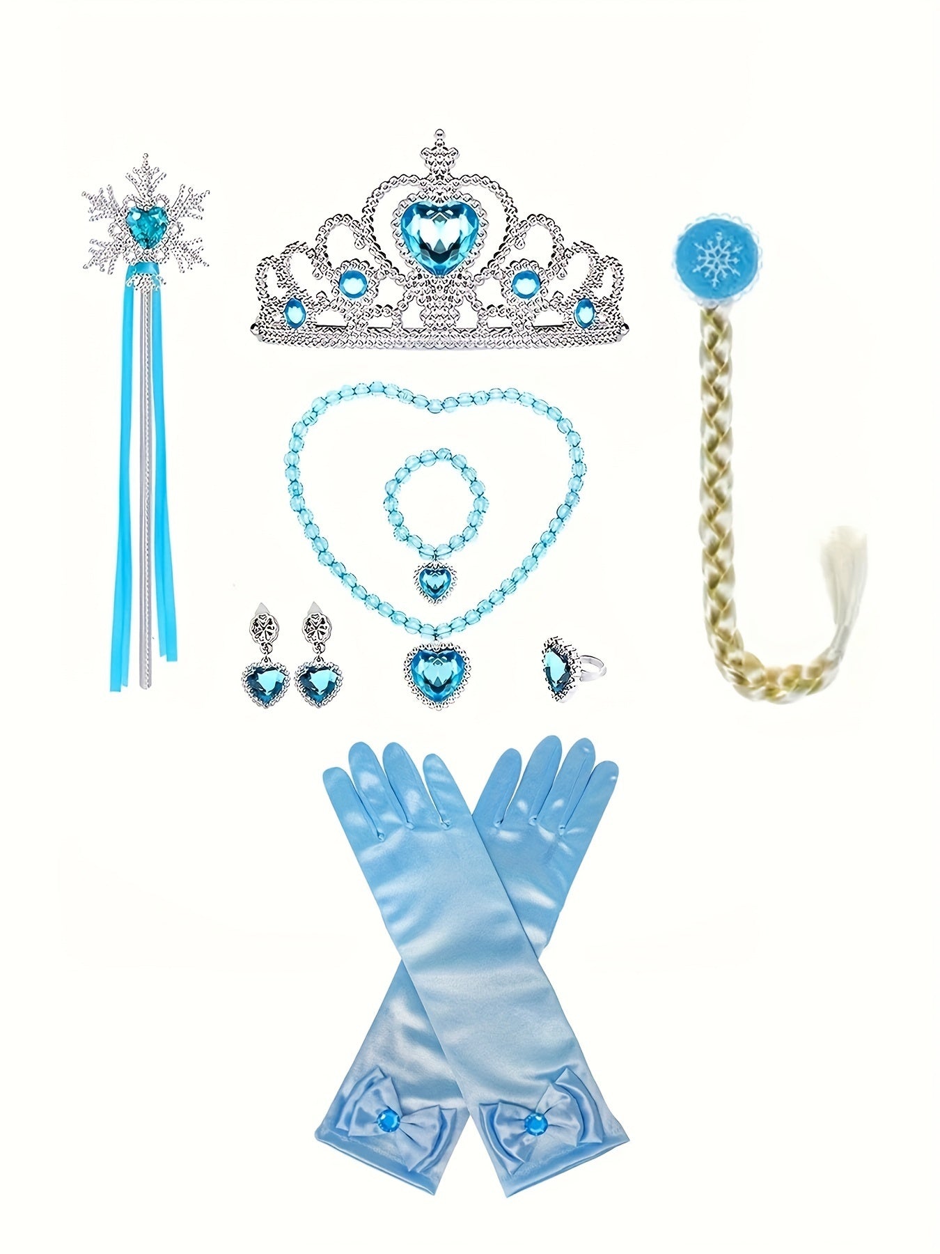 Princess party dress set for girls