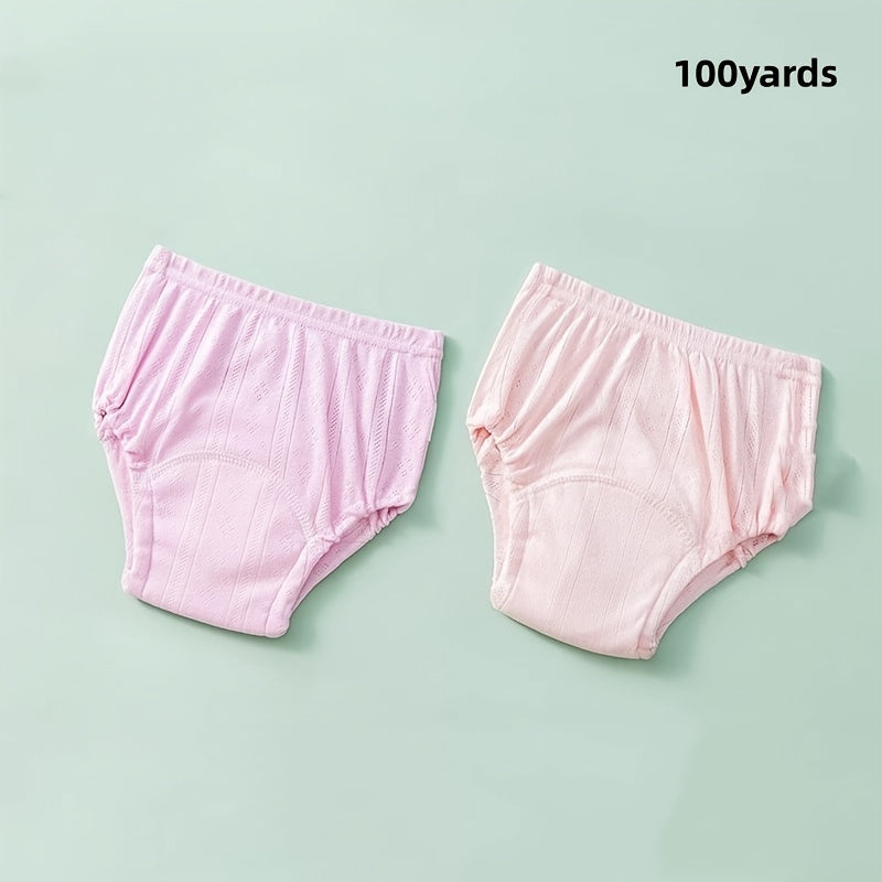 Two Youngsters Training Pants - Leakproof, Reusable Diaper Shorts for Boys & Girls, Summer Lightweight Style, Variety of Colors