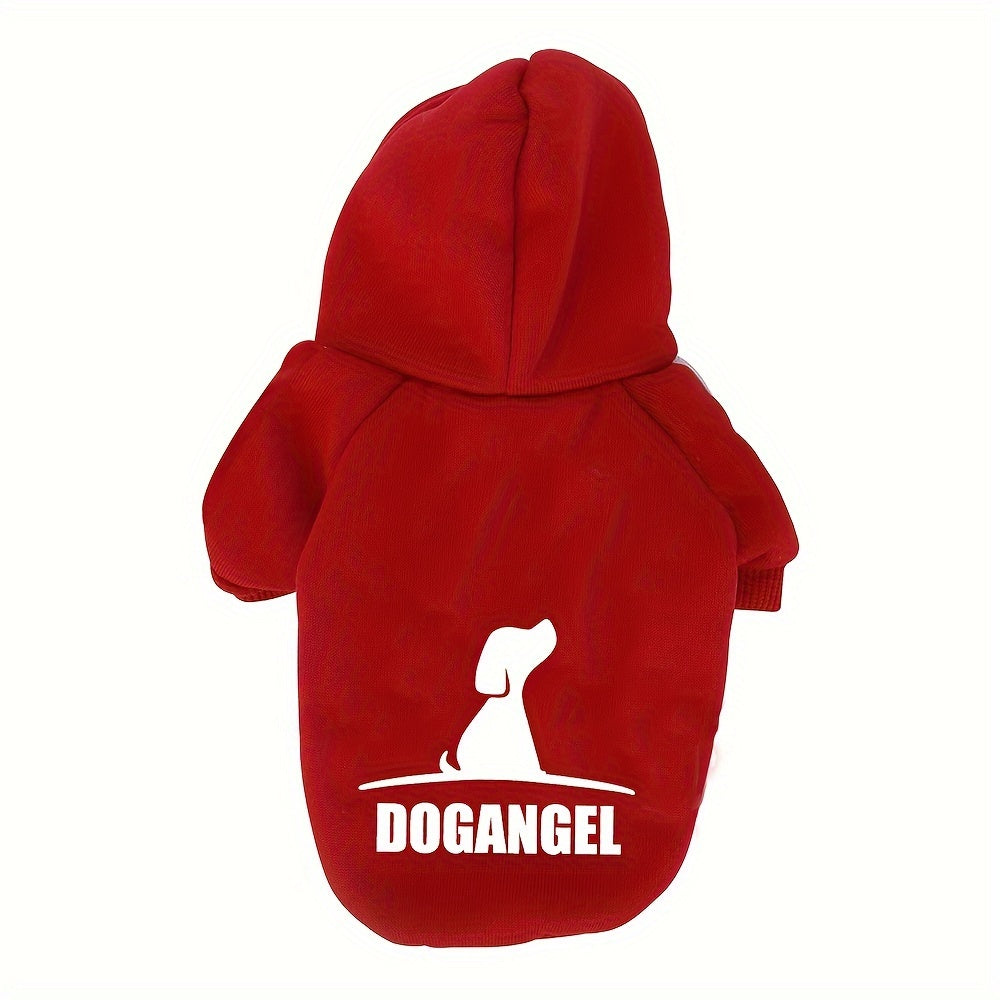 Stylish pet hoodie for fashionable dogs.