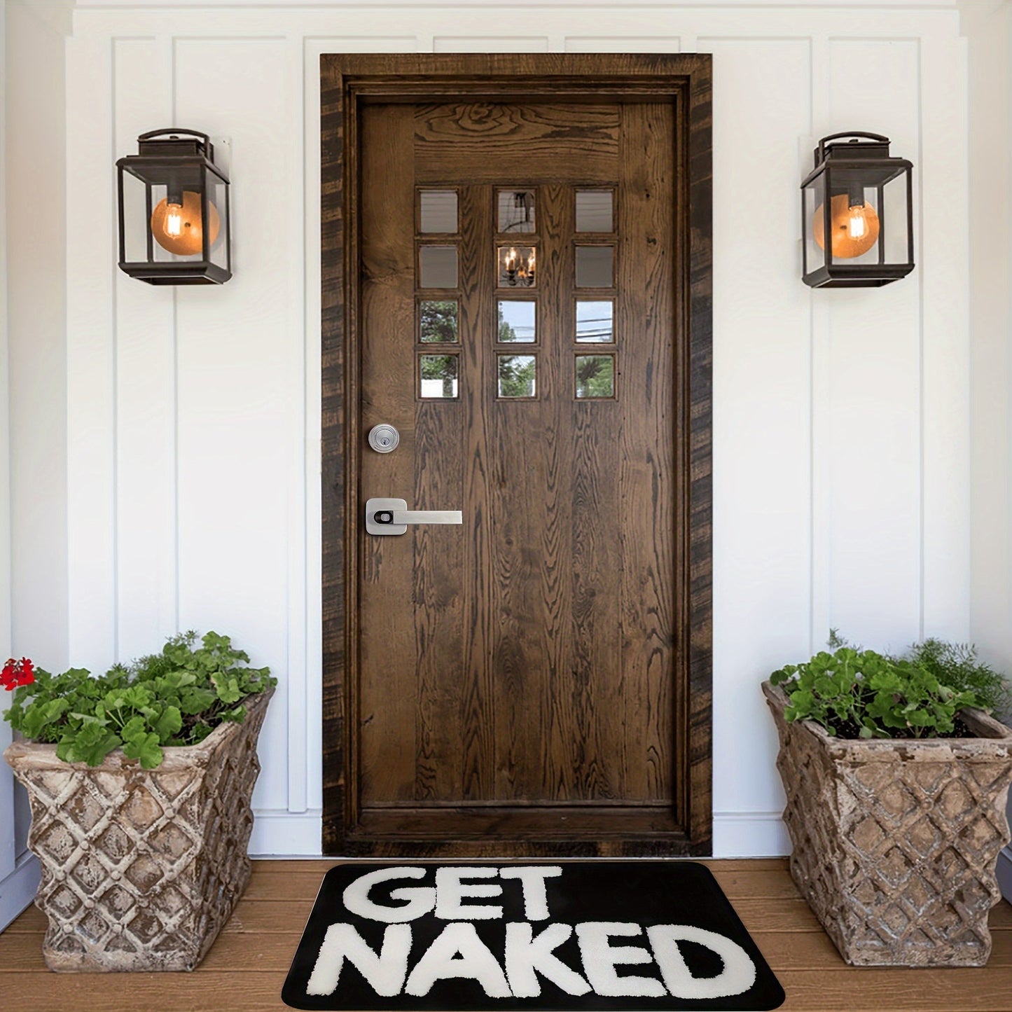 Introducing our Welcome Home Door Mat – A Soft, Non-Slip Rug that is Machine Washable; Perfect for Kitchen & Bathroom Entrances, Measuring 39.88cmx23.6