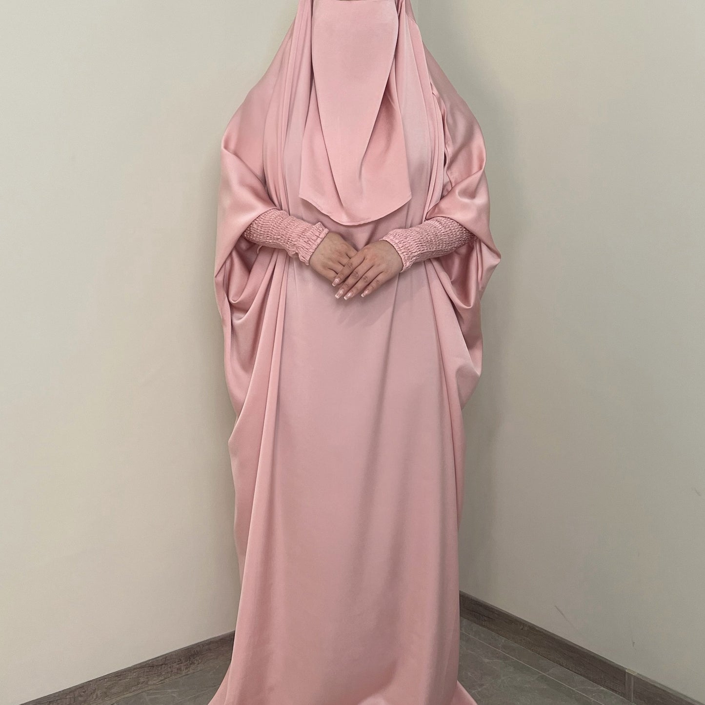 Free Size Modesty Dress with Attached Niqab