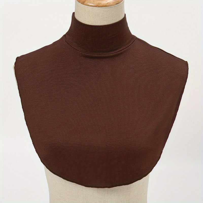 Women's Elastic Fake Collar for Casual and Warmth