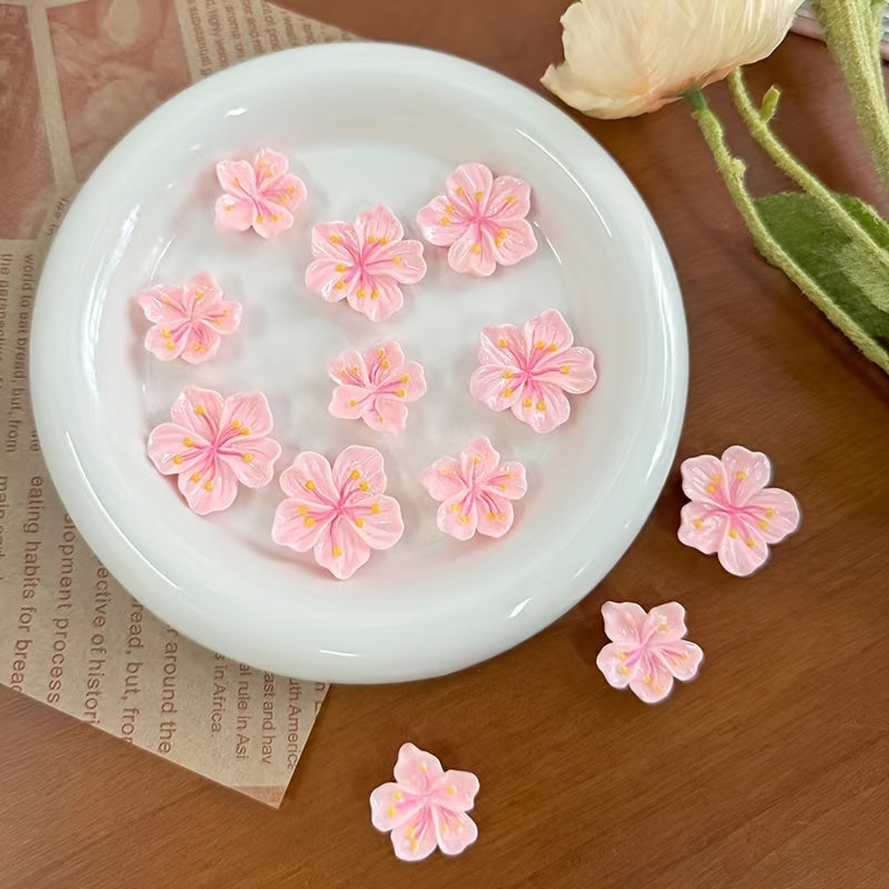 Add a touch of charm to your kitchen or office with this adorable 12-piece Pink Cherry Blossom Refrigerator Magnet Set. Made from durable ABS material, these cute and decorative magnets are perfect for use on office whiteboards, kitchen cabinets, and