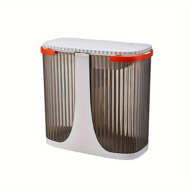 Multi-functional Tea Waste Bucket With Filter - Clear, Perfect For Household Cleaning In Bedroom & Living Room