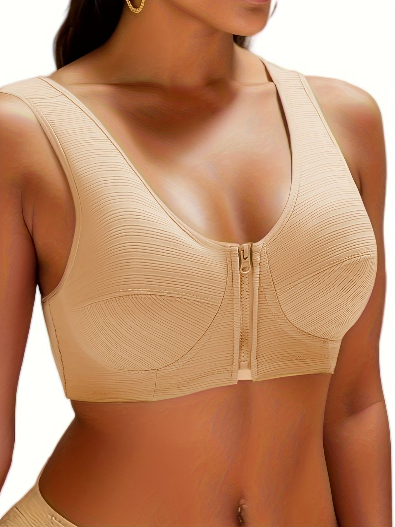 EssElegance Ayollar uchun Simsiz Bralette: Old Qopqoq, Paddingsiz Push-Up, Bir Rangli.