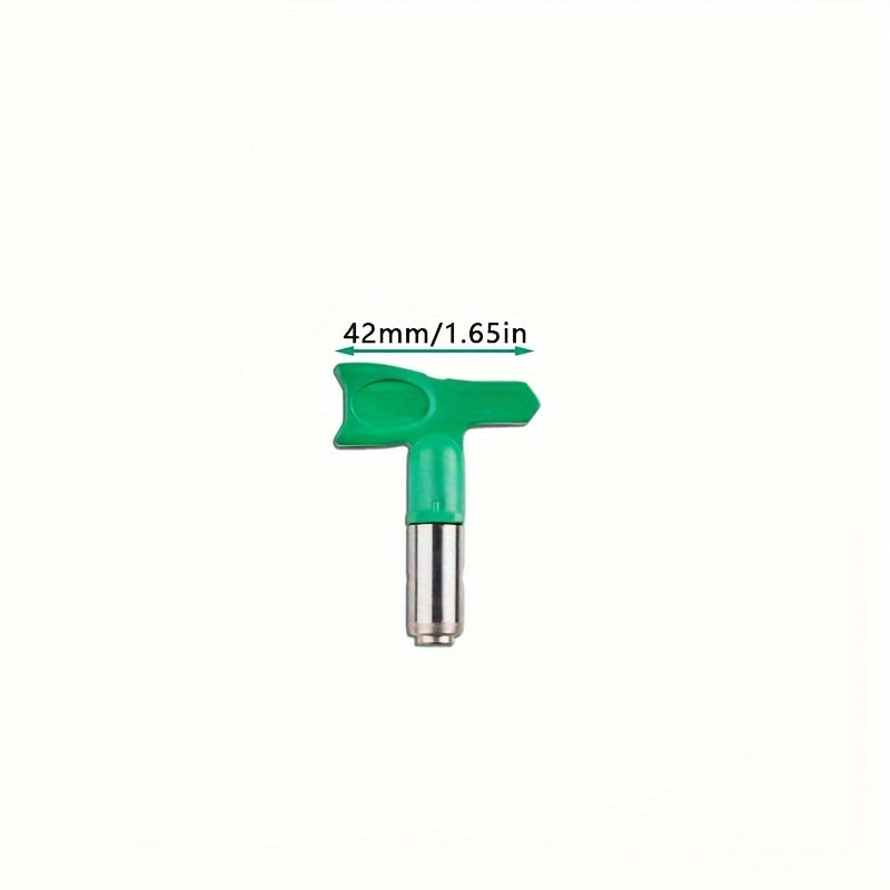 Airless paint spray nozzle tips for latex and putty - compatible with airless spraying machine, no electricity required. Accessory pack.