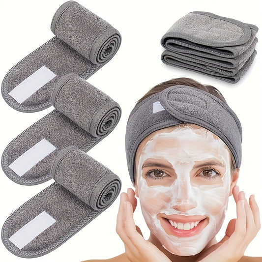 Adjustable headscarf for women, perfect for various activities like washing face, bathing, yoga, sports, and running.