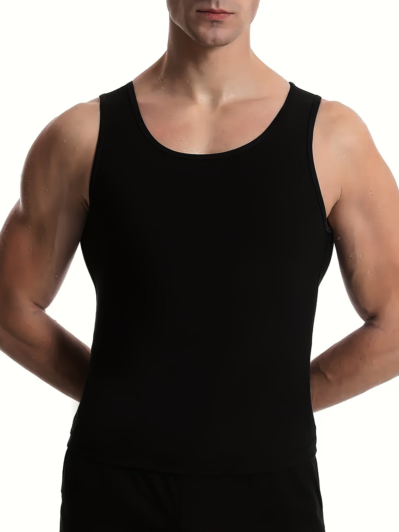 Men's sweat-wicking tank top