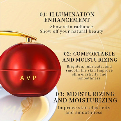 1pc AVP Dragon Blood Cream: Unisex Moisturizing Face Cream with Glycerin, Alcohol-Free Gel for Combination Skin, Illumination Enhancement, Smooth Elasticity, Non-Greasy Formula.