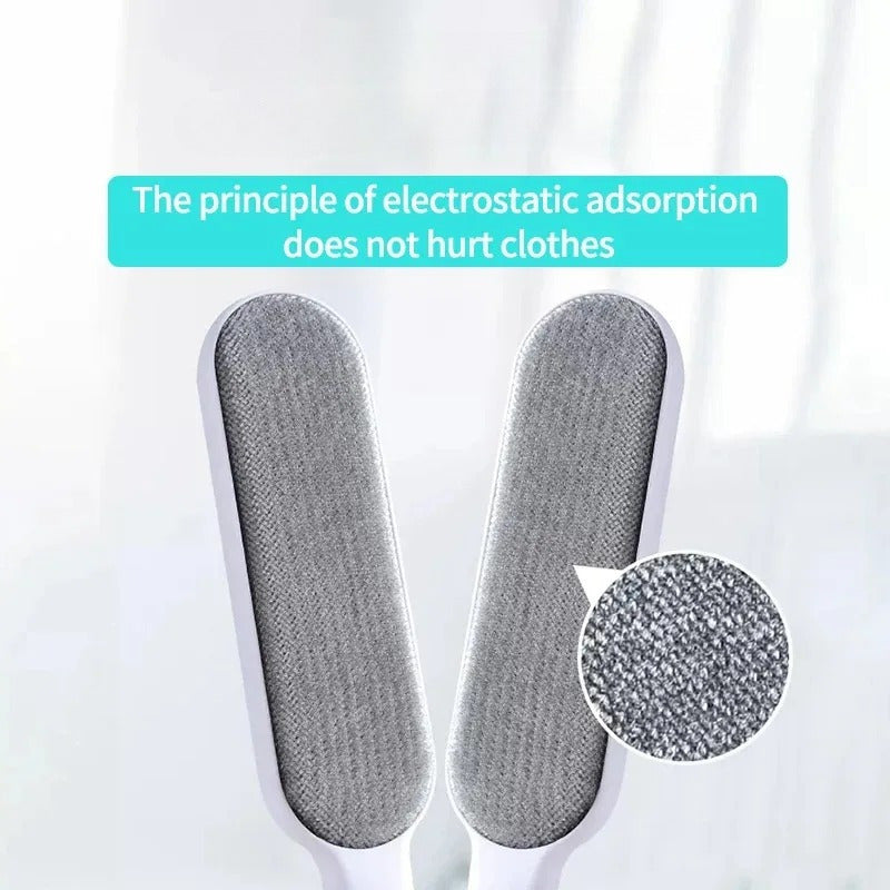 1 piece of M.D. Vible Sticky Hair Removal Brush - Antistatic, Perfect for Removing Pet Hair & Lint from Clothing, Carpets, and Upholstery with Convenient Easy-Grip Handle