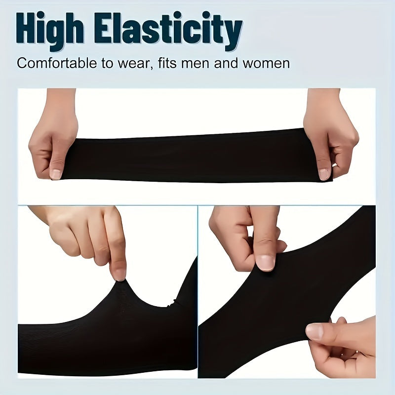 High-elastic compression arm sleeves suitable for both men and women, ideal for summer leisure sports and everyday use. Great for outdoor travel, driving, cycling, and more. Comfortable and