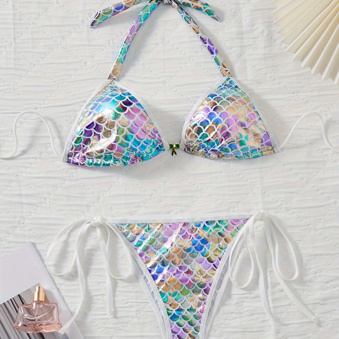 Mermaid lingerie set for women.