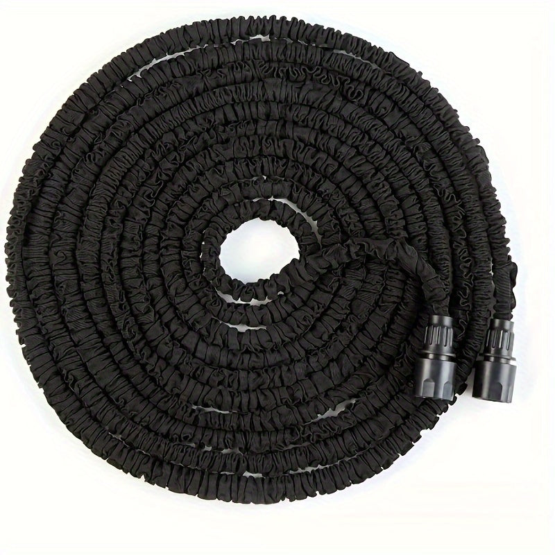 Sturdy, Expandable Garden Hose - 3/4" Diameter, High-Pressure Car Wash & Lawn Care, Durable Latex, Euro Thread Connector