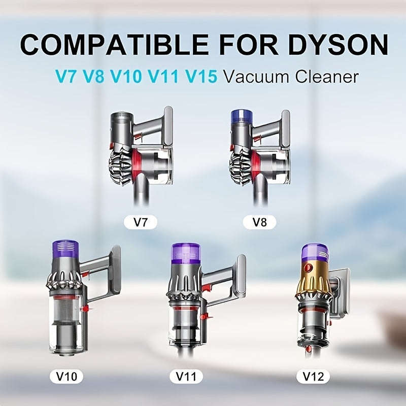 Mini Electric Brush Head with Small Cleaning Brush for Dyson - Vacuum Attachment for V7, V8, V10, V11, V15 Cordless Vacuums - Made of ABS Material