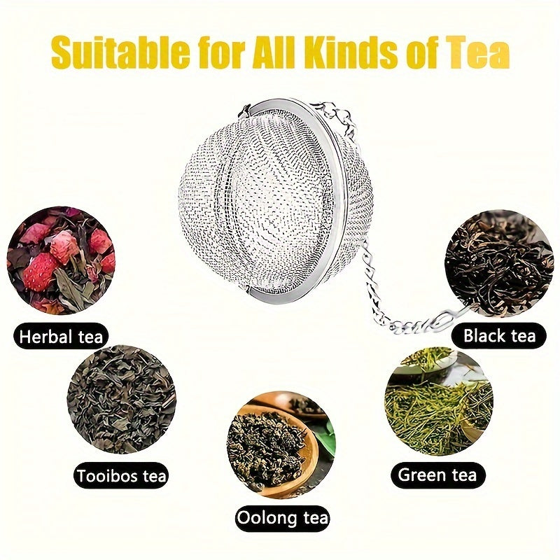 Gift your loved ones with a set of two stainless steel tea strainers adorned with charming honeybee and beehive designs. These durable infusers come with hanging chains and are perfect for brewing loose leaf tea. Ideal for Christmas, Thanksgiving