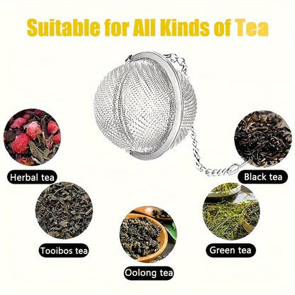 Gift your loved ones with a set of two stainless steel tea strainers adorned with charming honeybee and beehive designs. These durable infusers come with hanging chains and are perfect for brewing loose leaf tea. Ideal for Christmas, Thanksgiving