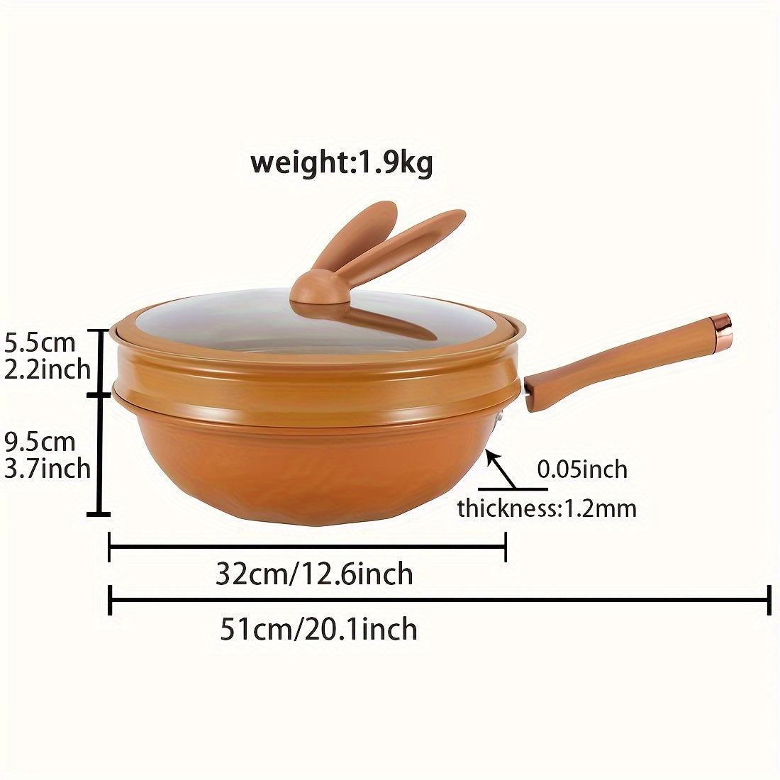 Double-sided Clay Micro-pressure Steaming and Stir-frying Pot, Two-in-one with Non-stick Coating, Versatile for Stir-frying and Steaming. Advanced Design with Pure Iron and Clay Construction, Includes Lid, Steamer, and Stir-frying Pot.