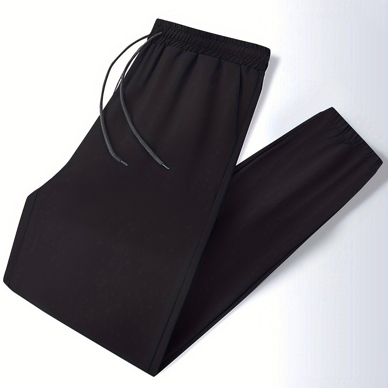 Men's drawstring trousers with pockets for outdoor activities in spring and summer.