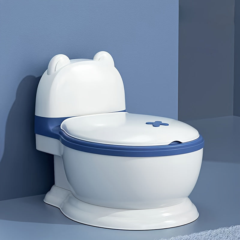 Toilet Trainer Potty Chair - Realistic Potty Seat Made from Plastic