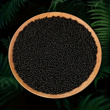 Ideal plant substrate for freshwater growth, 100g natural black water grass sand for aquarium landscape and tank bottom accessories.