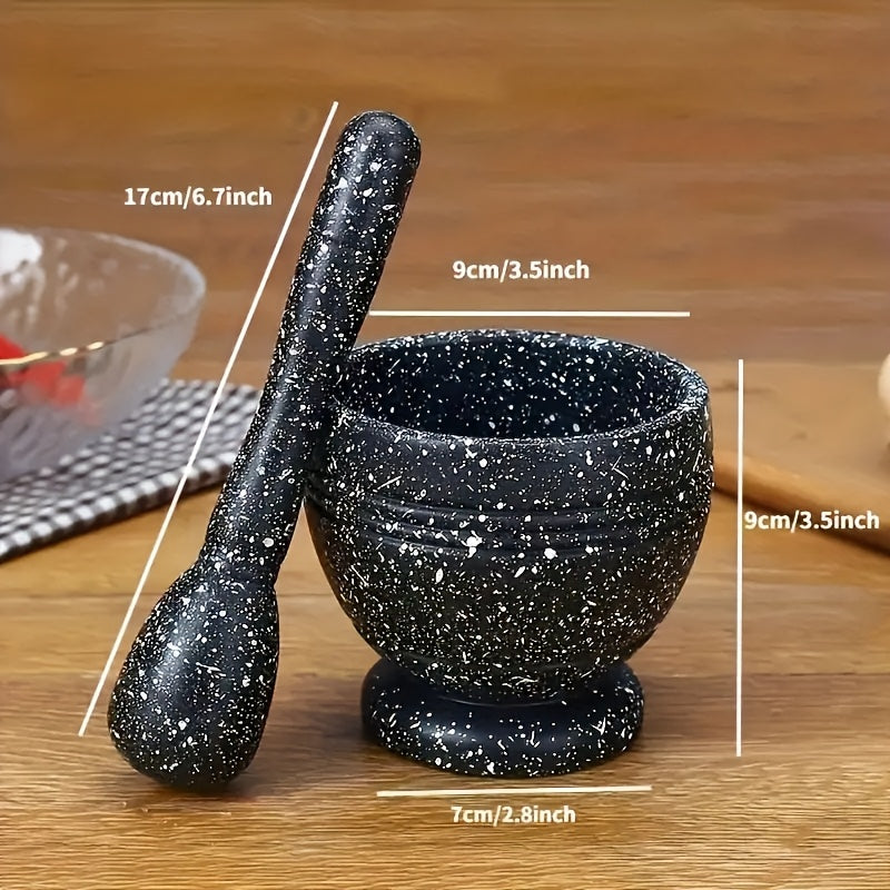 Kitchen gadget for grinding garlic and spices, cereal complementary food grinder.