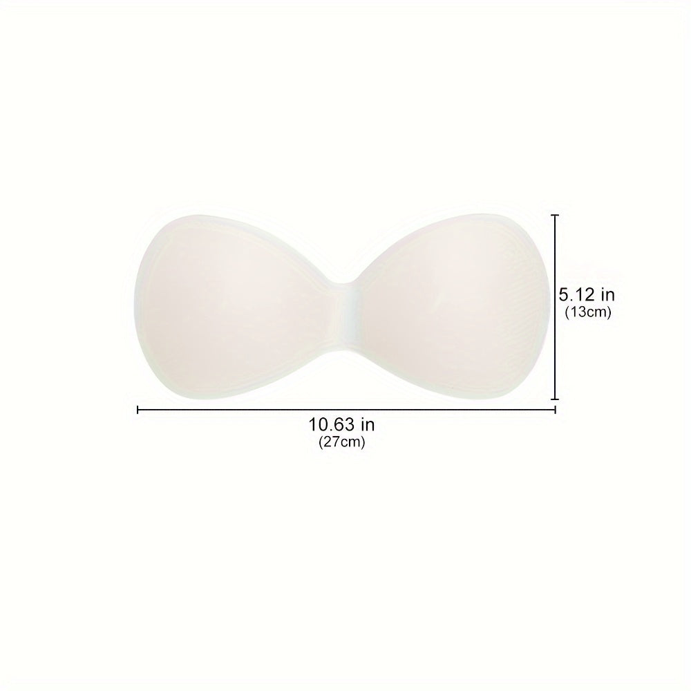 Set of 3 comfortable and breathable women's one-piece bra pads for underwear.