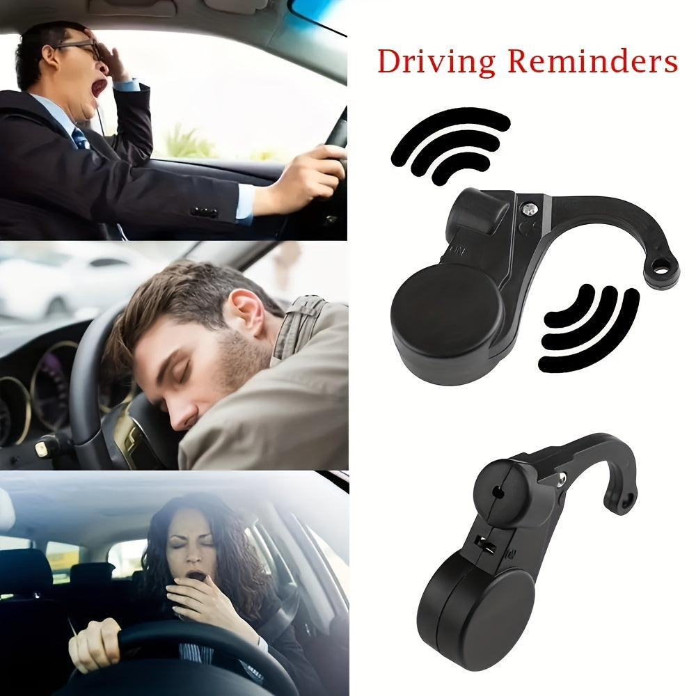 1pc AutoGuard Anti-Sleeping Device for Drivers, Car Safety Reminder Alarm, Non-Rechargeable Button Battery Operated, Includes Electronic Components, Vehicle Accessory