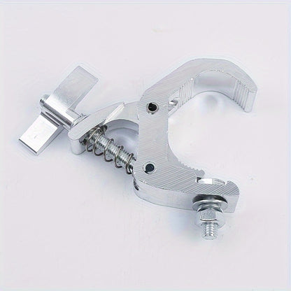 Spring Lamp Hook Aluminum Alloy Headlight Hook for stage lighting & computer headlight beams with spring eagle claw design.