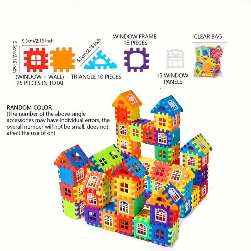 STEM learning toy kit with large interlocking blocks in 140/210/310pcs, ideal for kids aged 3-9 for educational play, classroom rewards, and birthday gifts.