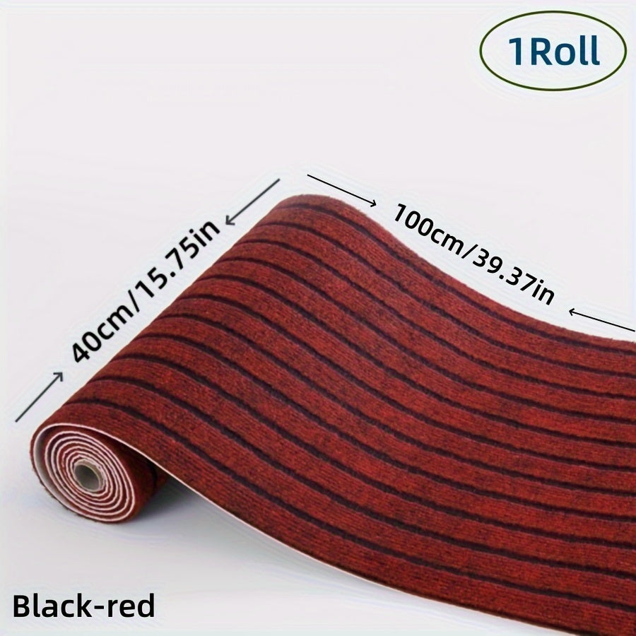 Self-Adhesive Carpet Rolls: Available in 5 sizes for DIY use in homes, commercial spaces, bathrooms, doors, stairs, and for pets - 5mm thickness.