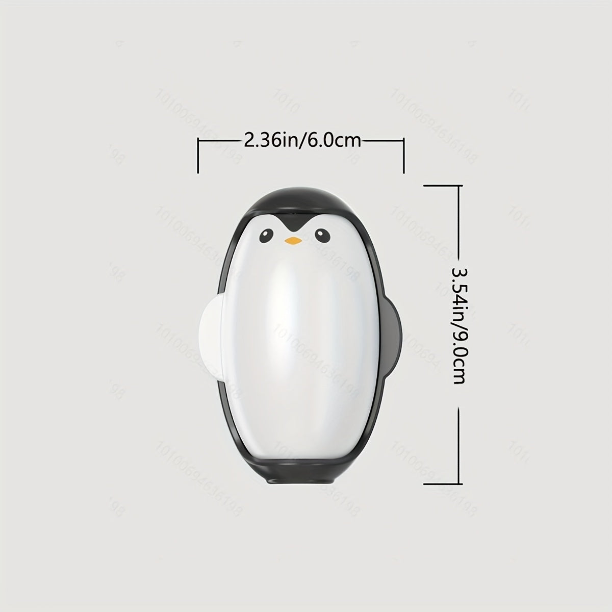 1pc Cute Penguin Reusable Pet Hair Remover Roller - Washable, Strong Adhesion for Cat & Dog Fur on Clothes and Furniture