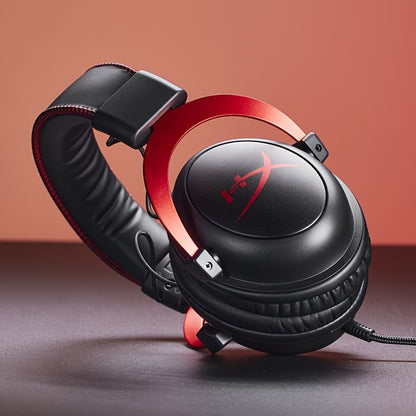 Наушники HyperX Cloud2 Hurricane 2 с звуковой картой - игровая гарнитура для киберспорта